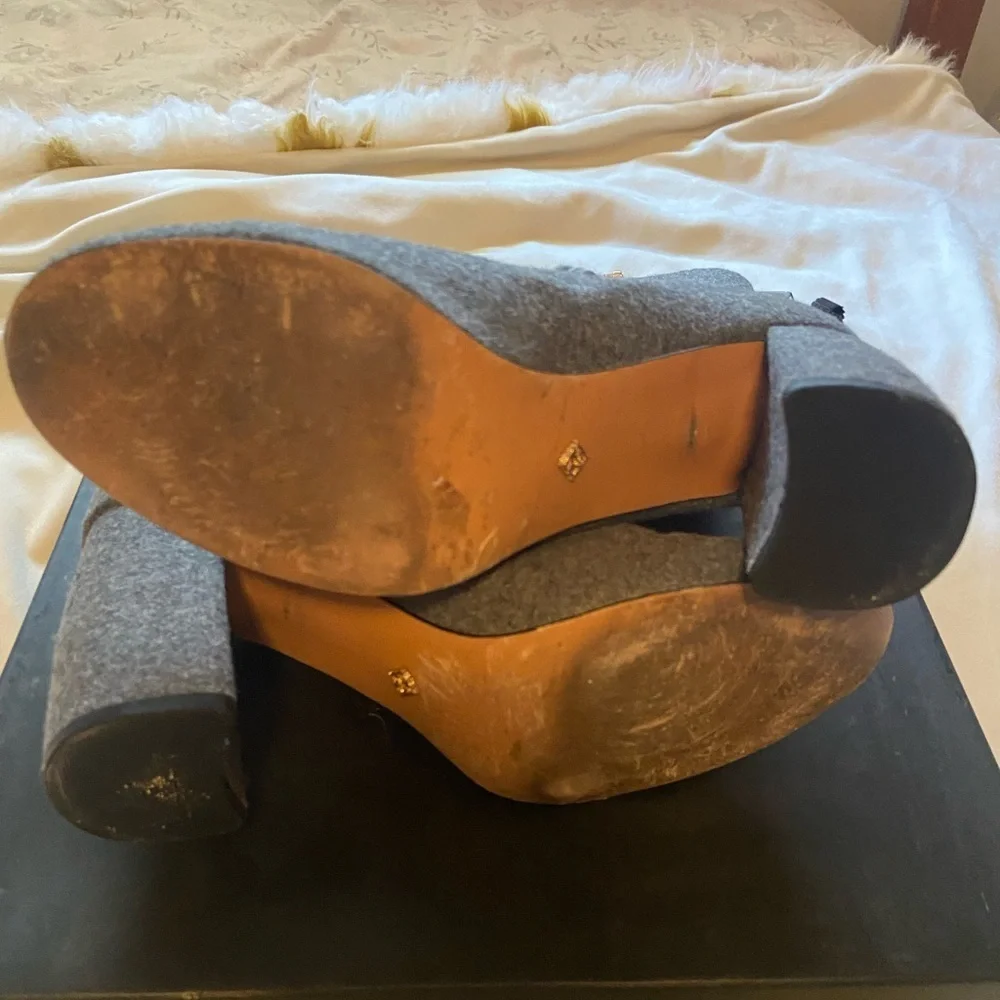 Anthropologie Nanette Lepore Linette gray boots from Anthro. Size 8.5